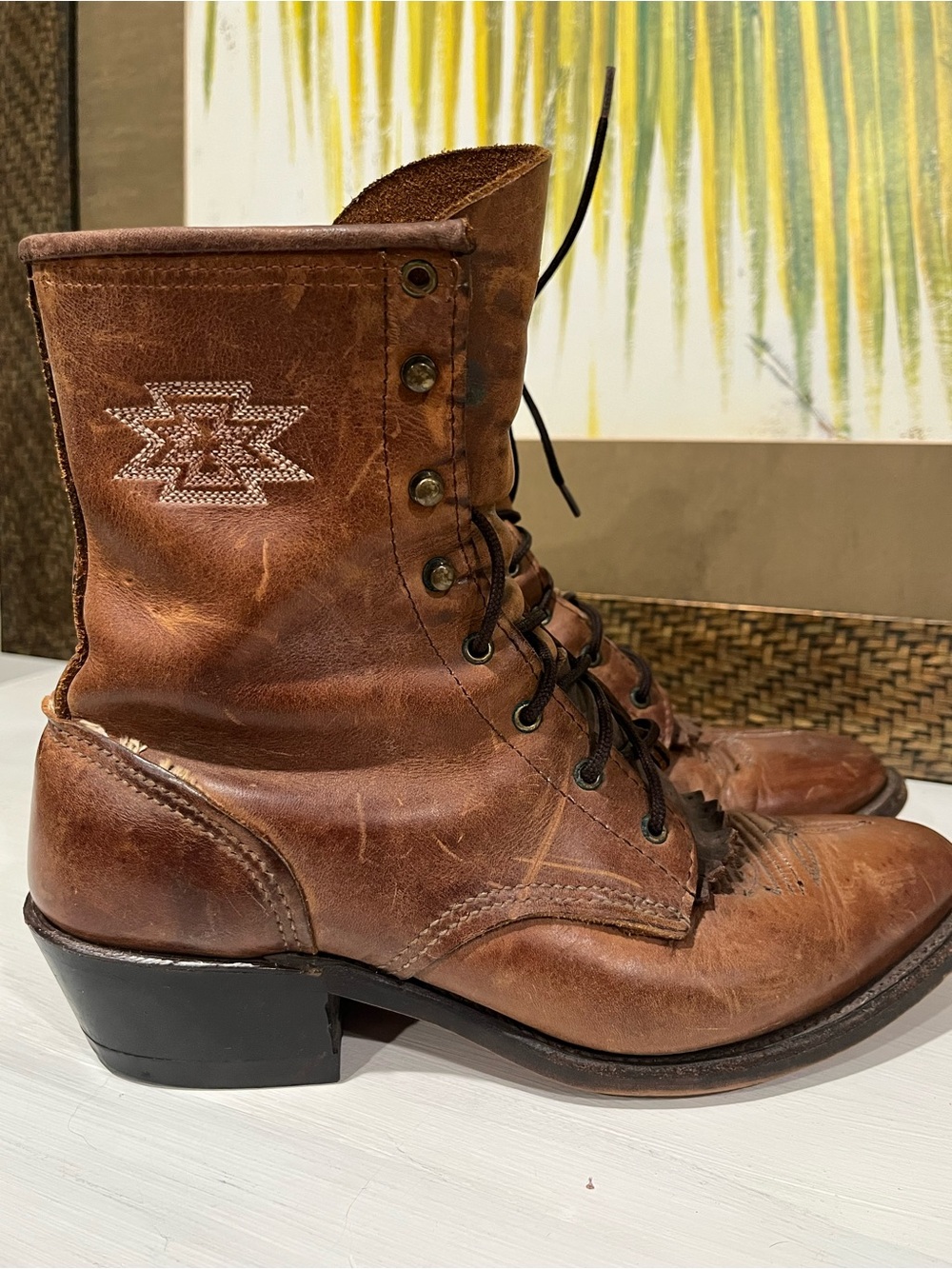 Vintage Abilene Western Boots